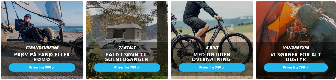 Vilde oplevelser i Danmark