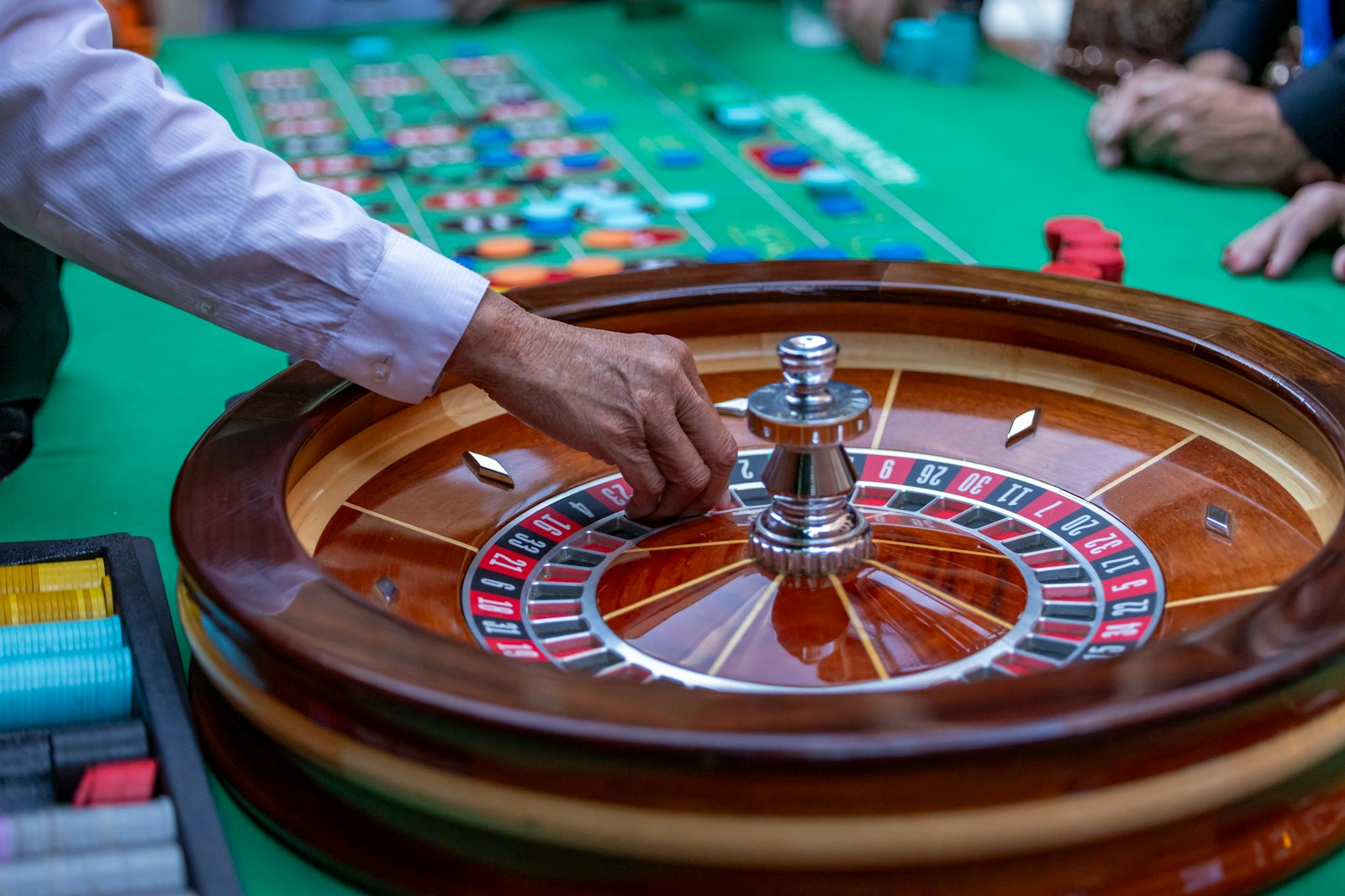 en mand spiller roulette på et casino i danmark og har en vild oplevelse